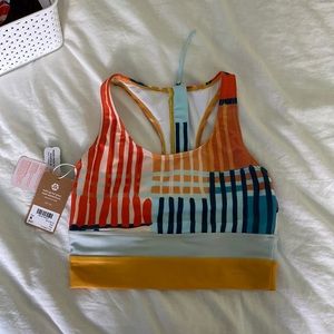 Nani crop swim top NWT